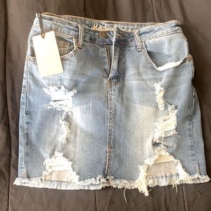 Jean Skirt…Large size.